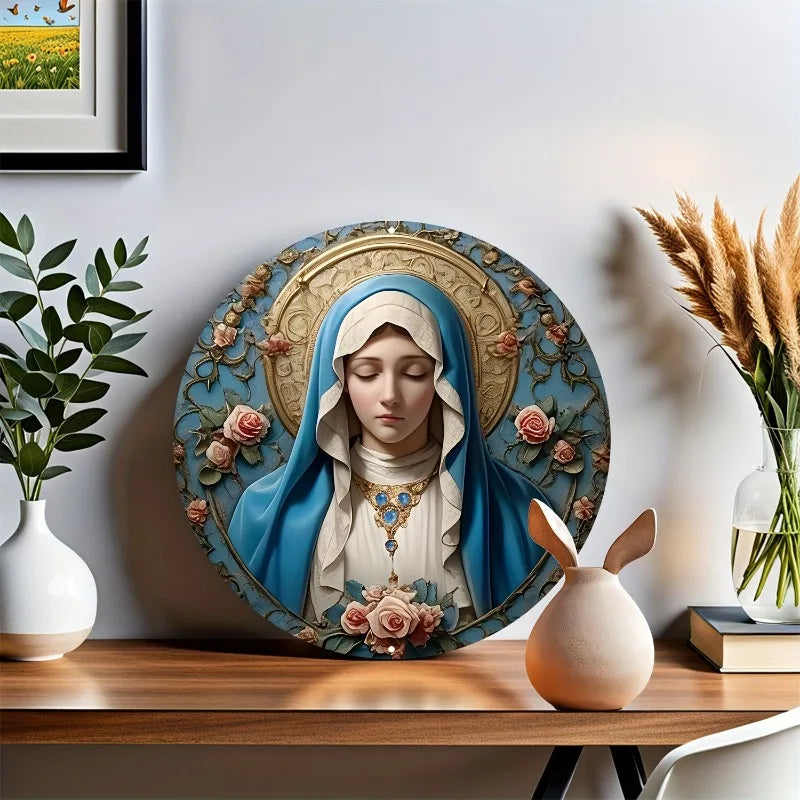 Decoração Católica Religioso Nossa Senhora das Rosas