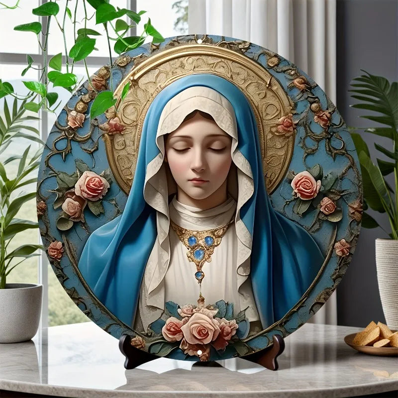 Decoração Católica Religioso Nossa Senhora das Rosas