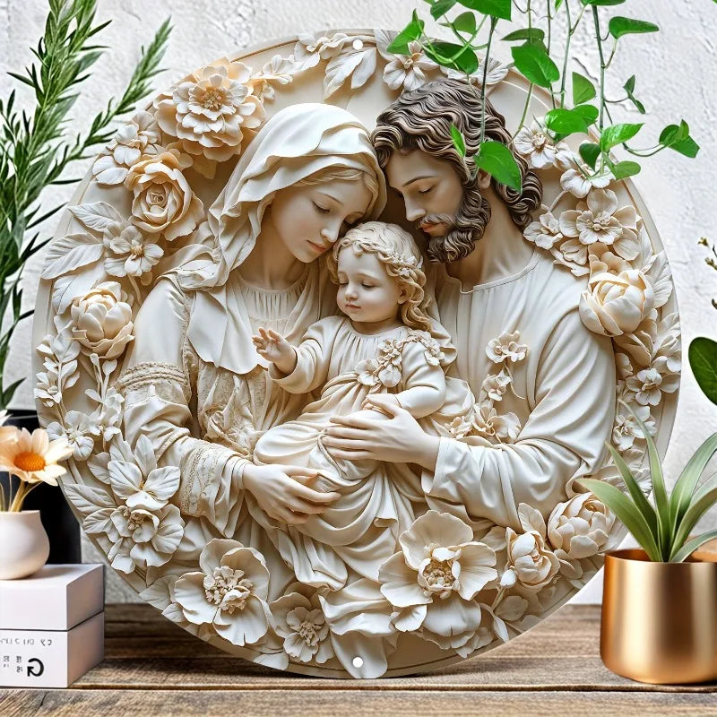 Decoração Católica Sagrada Família Santificada